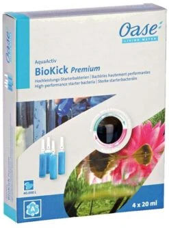 Oase Filterstarter AquaActiv BioKick Premium, 4 X 20 Ml