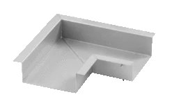 Oase Edelstahl-Bachlaufschale Ecke