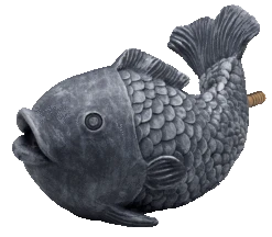 Oase Wasserspeier Fisch