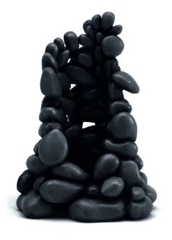 OASE BiOrb Stein Ornament Klein Schwarz (46111)